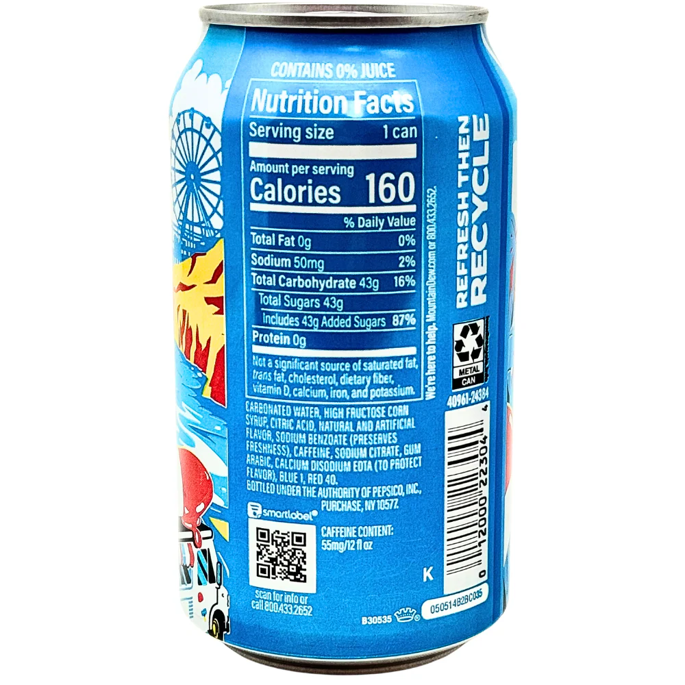 Mountain Dew Summer Freeze - 355mL - Image 2