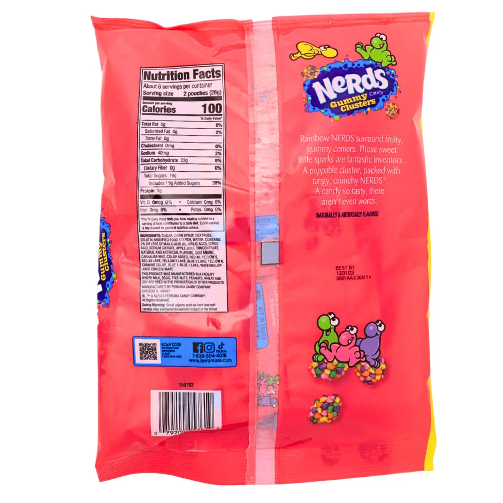 Nerds Gummy Clusters Halloween Treat Packs - 6oz - Image 2