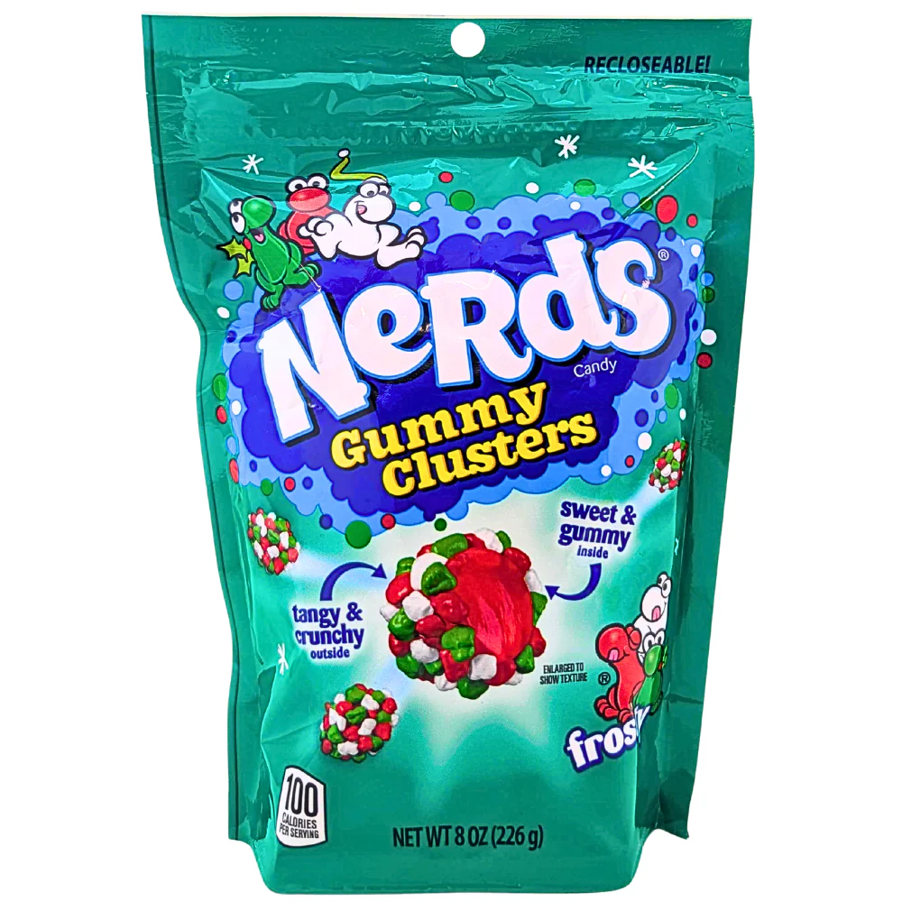 Nerds Holiday Frosty Gummy Clusters - 8oz