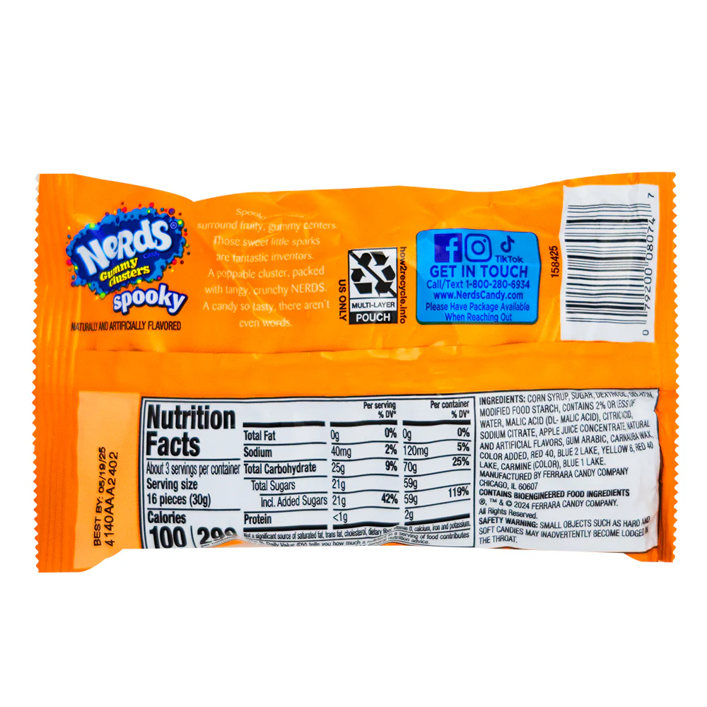 Nerds Spooky Clusters - 3oz - Image 2