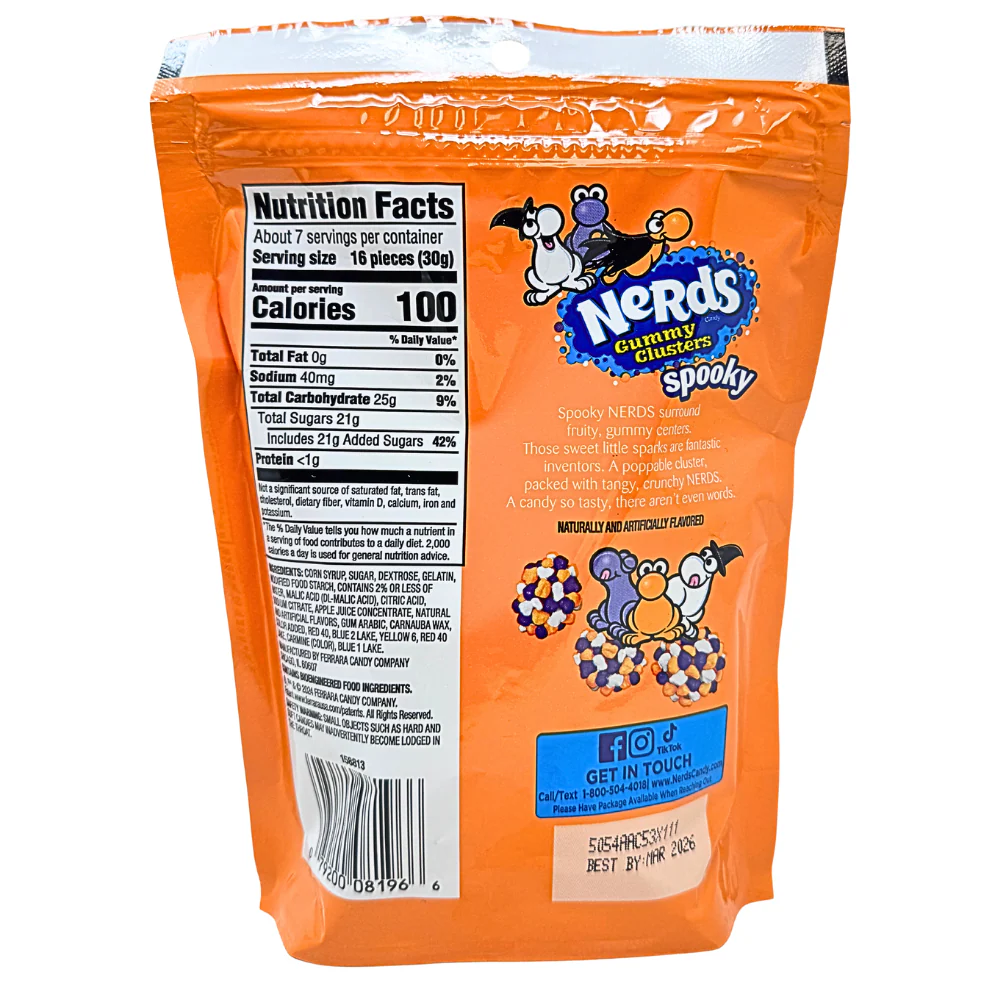 Nerds Spooky Gummy Clusters - 8oz - Image 2