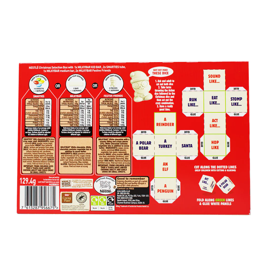 Nestle Kids Christmas Selection Box (UK) - 129g - Image 3
