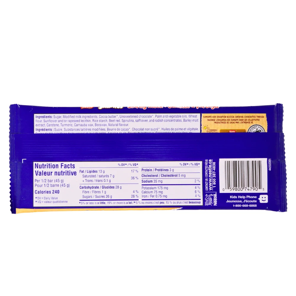 Nestle Smarties Milk Chocolate Tablet Bar - 90 g - Image 2