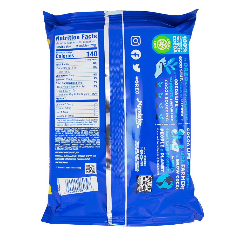 Oreo Peanut Butter Family Size - Image 2