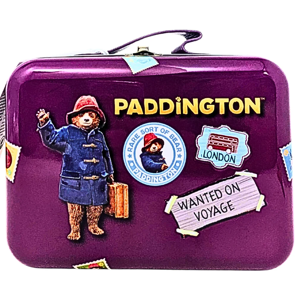 Paddington Suitcase with Orange Chocolate Marmalade Cookies (UK) - 300g - Image 3