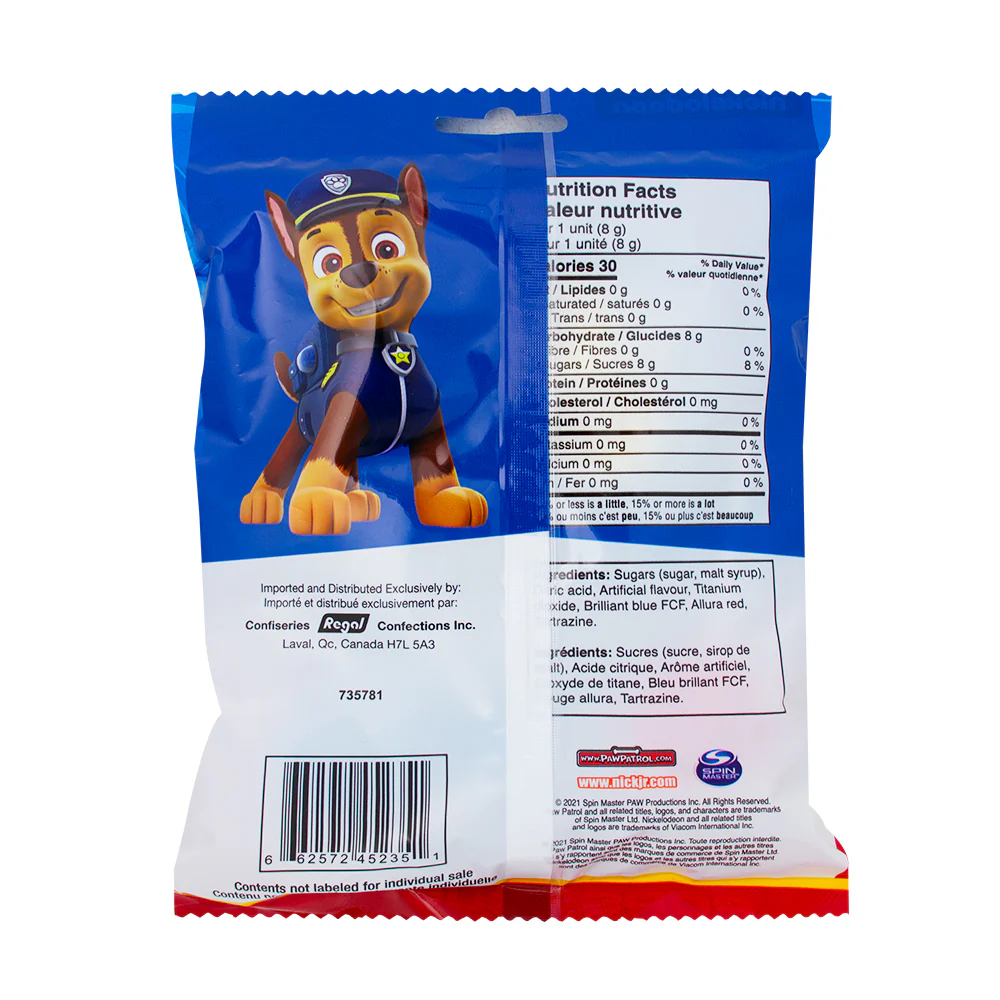 Paw Patrol Lollipops 15 Pieces - 120g - Image 2