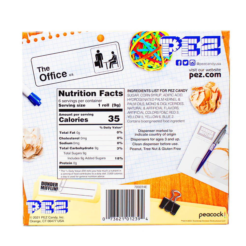 PEZ - The Office Gift Set Jim/Pam - 49.3g - Image 3