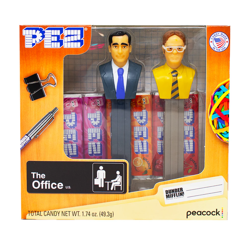 PEZ - The Office Gift Set Michael/Dwight - 49.3g
