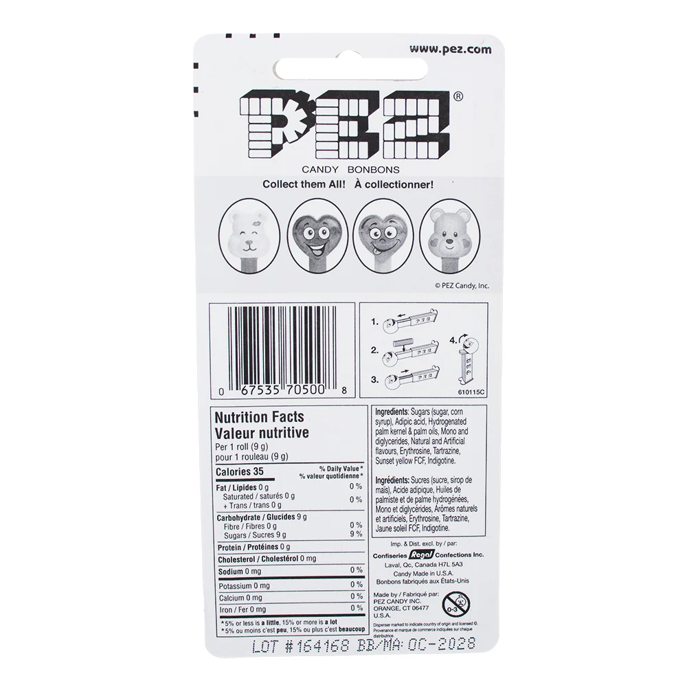 PEZ Valentine PInk Heart - 16g - Image 2