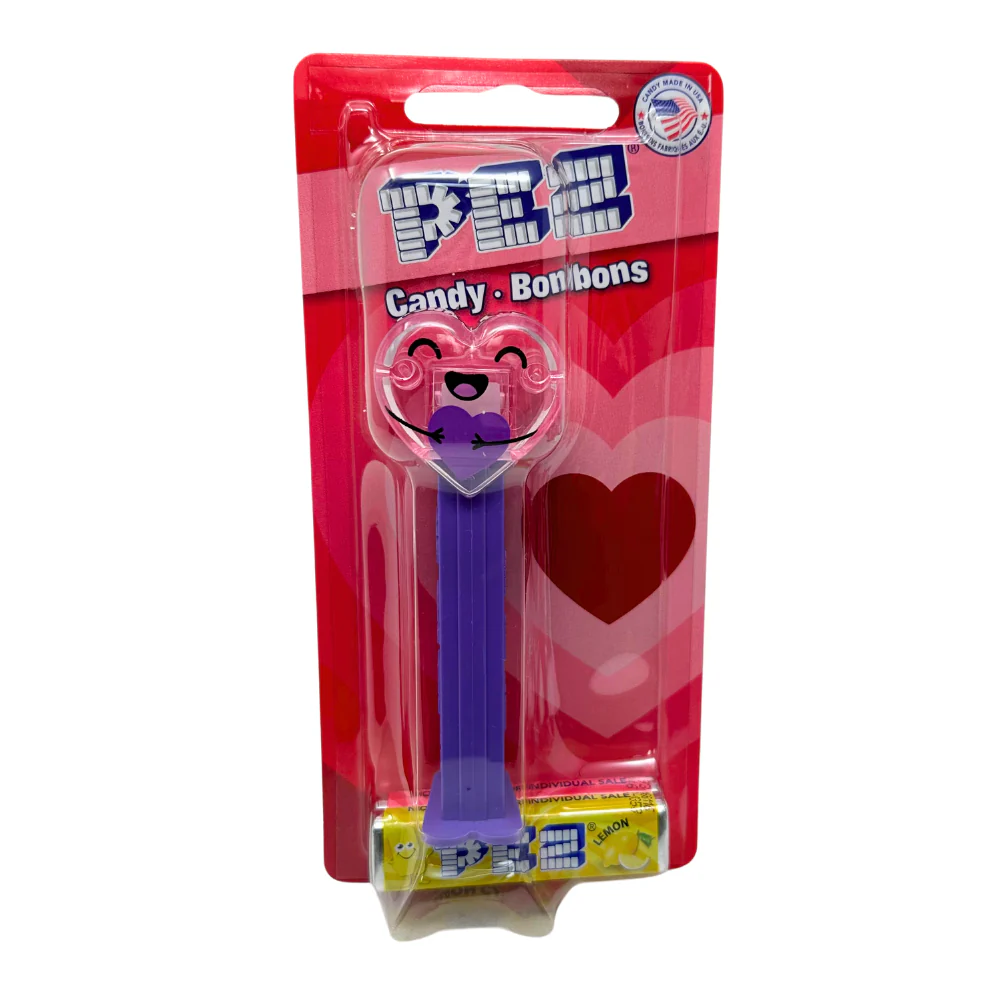 PEZ Valentine Pink Hugging Heart - 16g