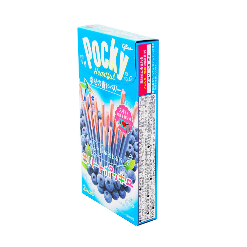 Pocky Heartful Blueberry Biscuit Sticks (Japan) - 40g - Image 2
