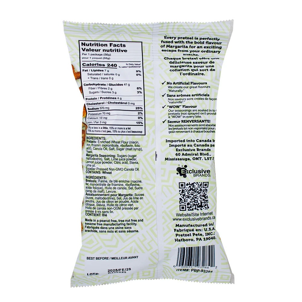 Pretzel Pzazz Margarita Mix - 56g - Image 2