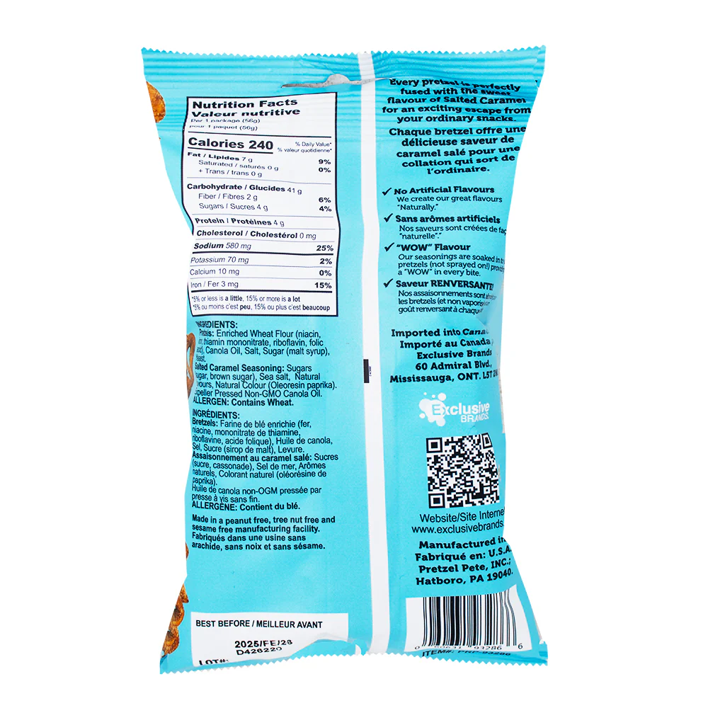 Pretzel Pzazz Salted Caramel - 56g - Image 2