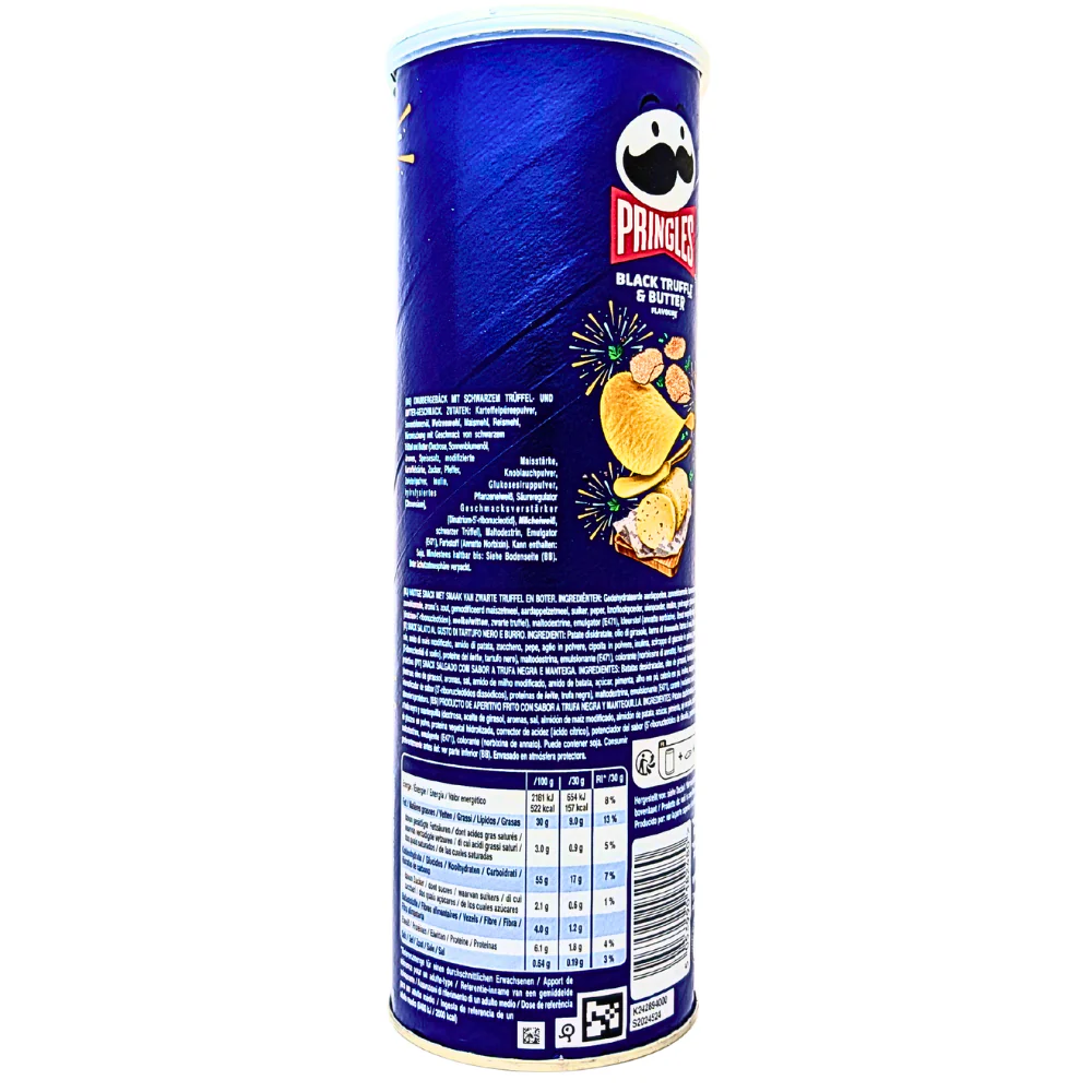 Pringles Black Truffle & Butter (UK) - 165g - Image 2