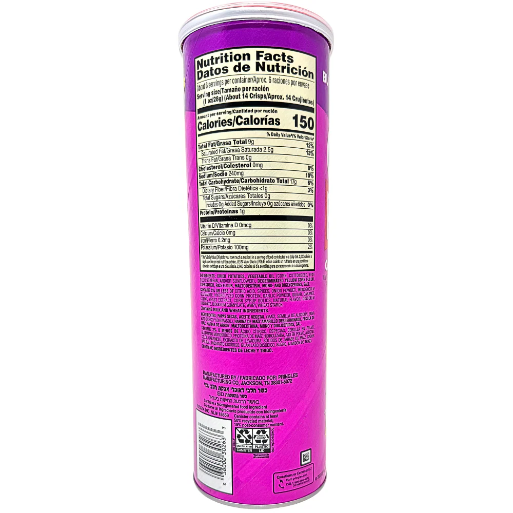 Pringles Carnitas Taco - 5.5oz - Image 2
