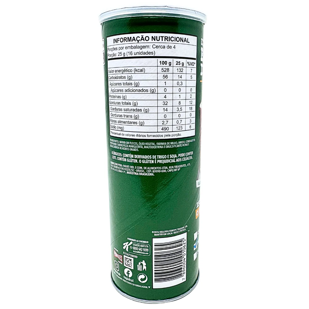 Pringles Marguerita (Brazil) - 105g - Image 2