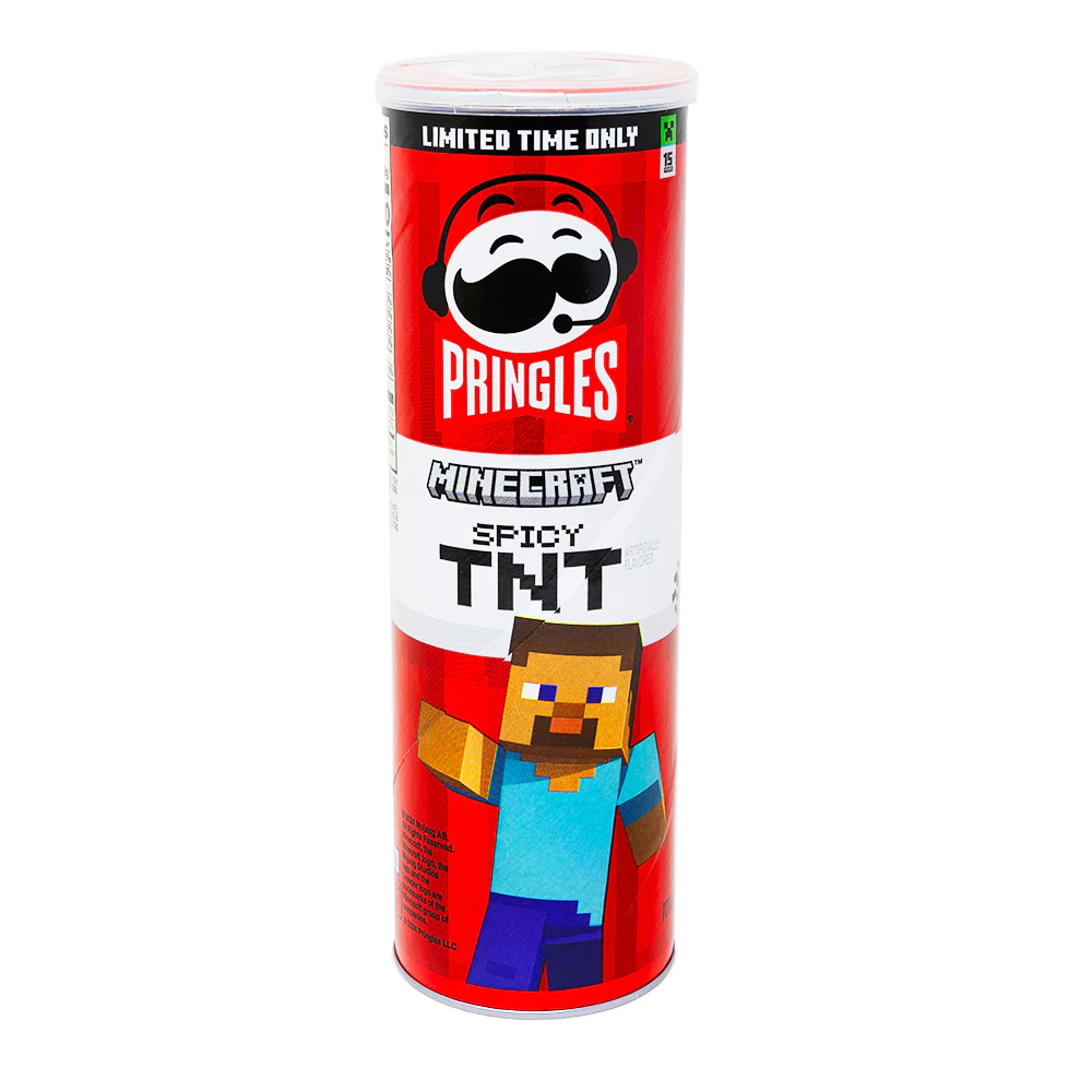 Pringles Minecraft Spicy TNT Chips - 5.6oz