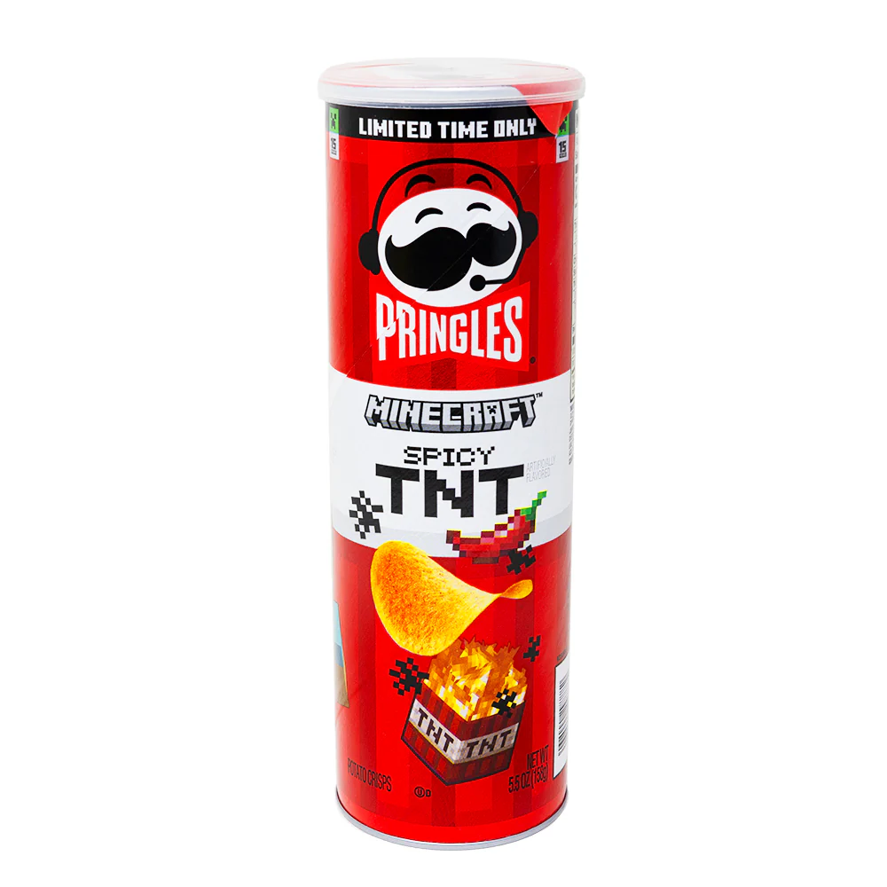 Pringles Minecraft Spicy TNT Chips - 5.6oz - Image 2