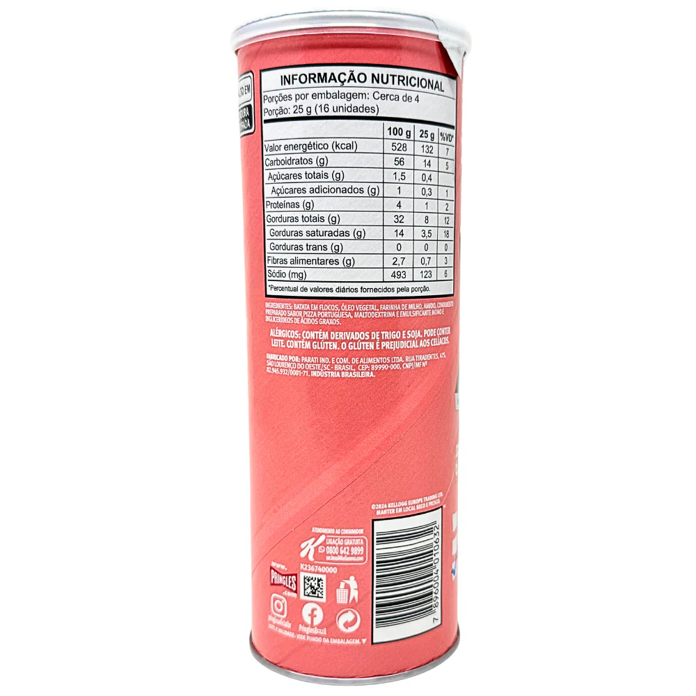 Pringles Portuguesa  (Brazil) - 105g - Image 2