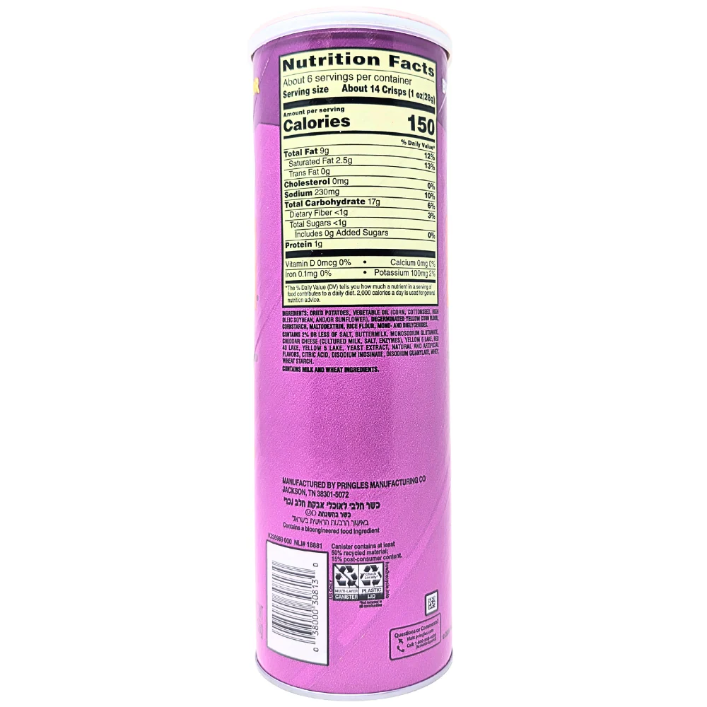 Pringles Spicy Loaded Nachos - 5.5oz - Image 2