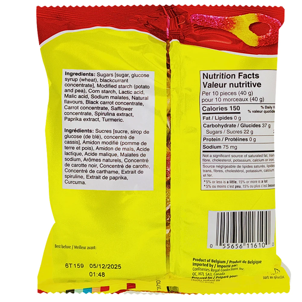 Red Band Sour Suckers Peg Bag - 175g - Image 2
