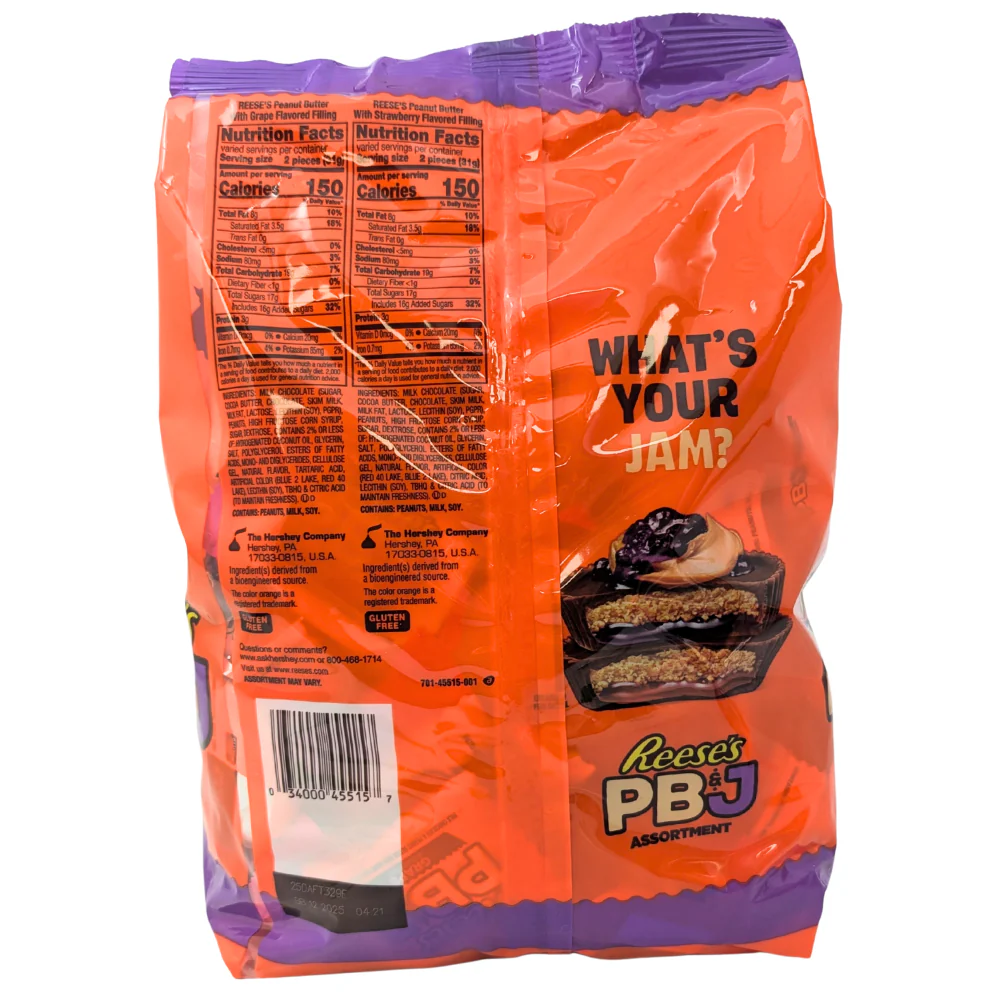 Reese's PB & J Assortment Snack Size - 1.1kg - Image 2