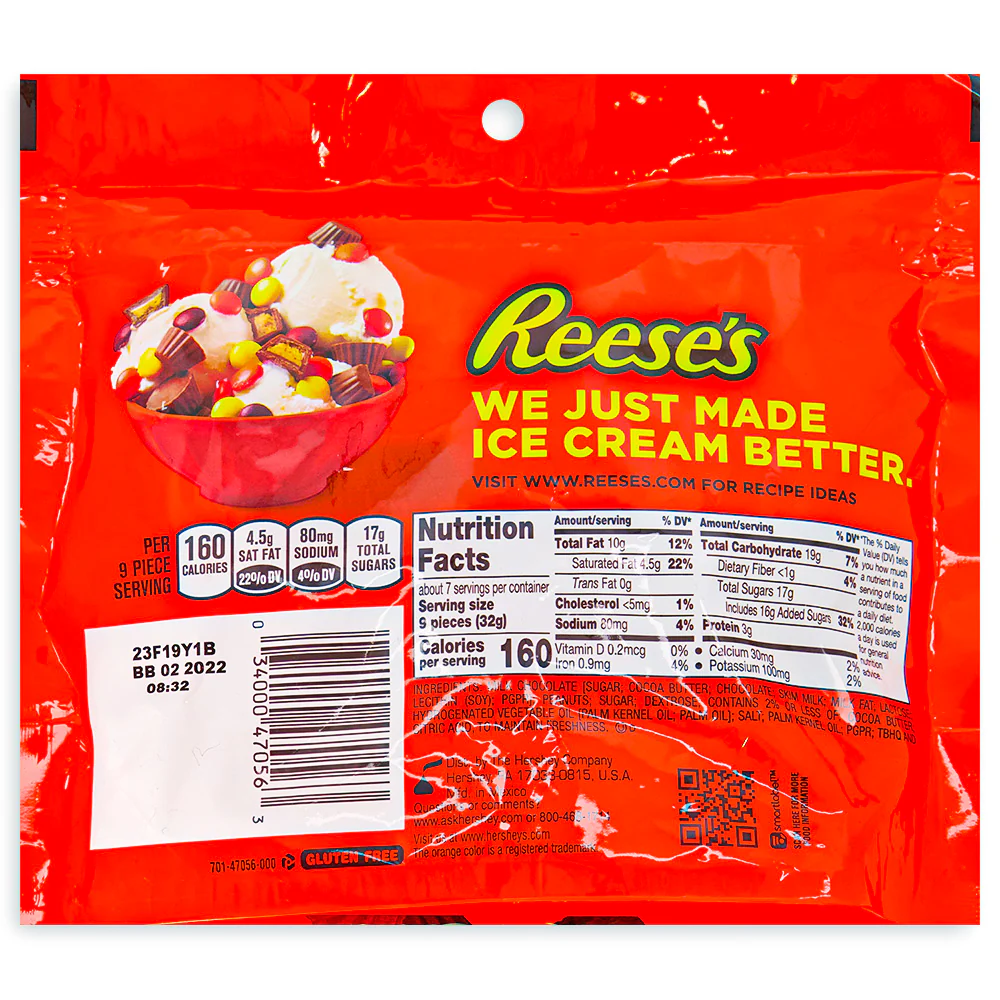 Reese's Peanut Butter Cup Mini Pouches - 7.6oz - Image 3