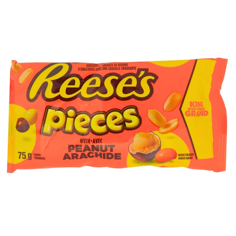 Reese's Pieces Peanut Candy King Size - 75 g