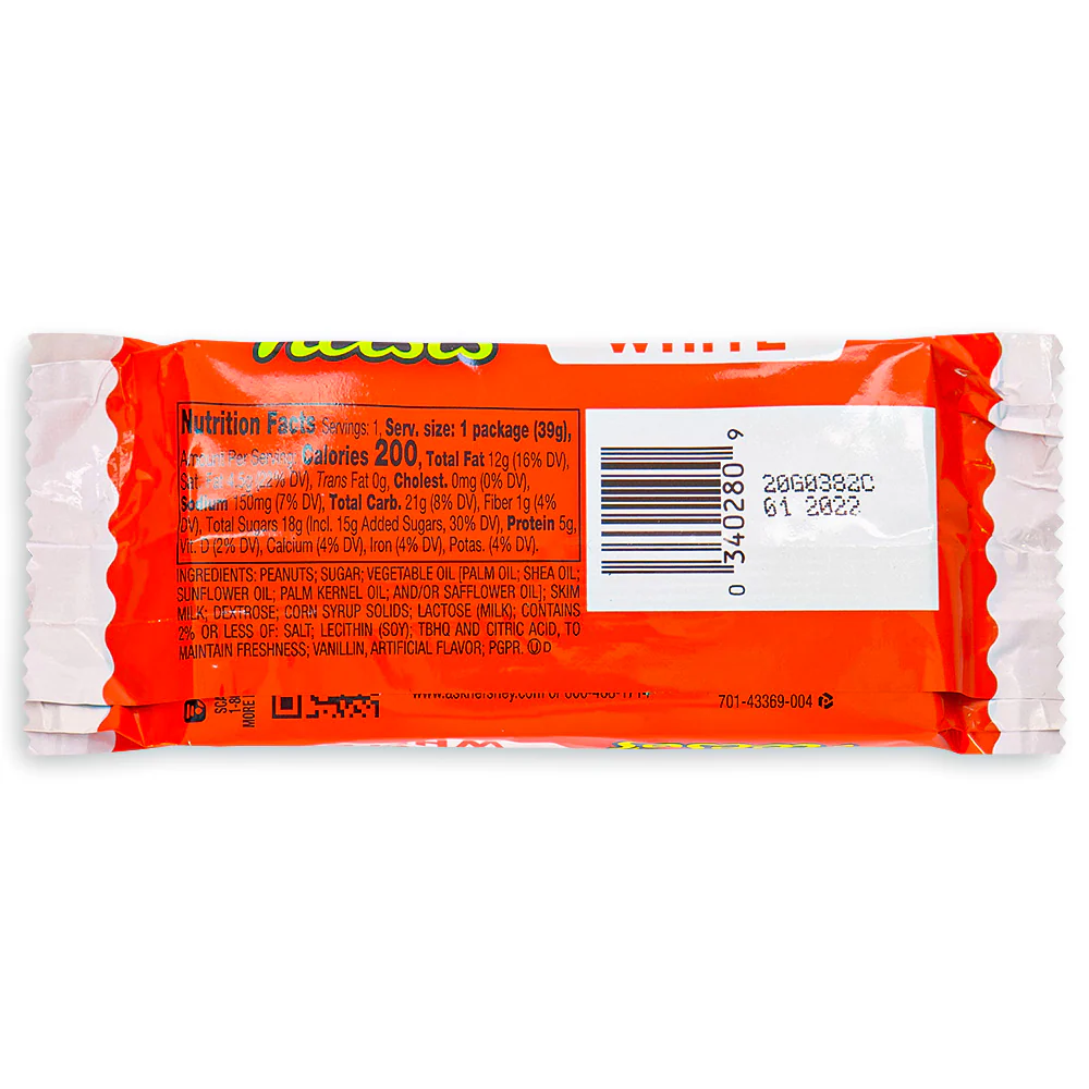 Reese's White Peanut Butter Cups - 39g *BB June 25 2026* - Image 3