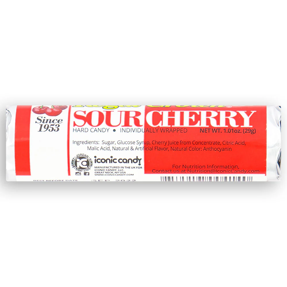 Regal Crown Sour Cherry Candy Rolls - 29g - Image 3