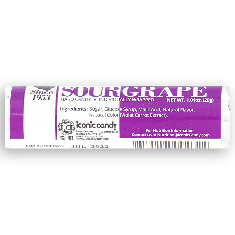 Regal Crown Sour Grape Candy Rolls - Image 3