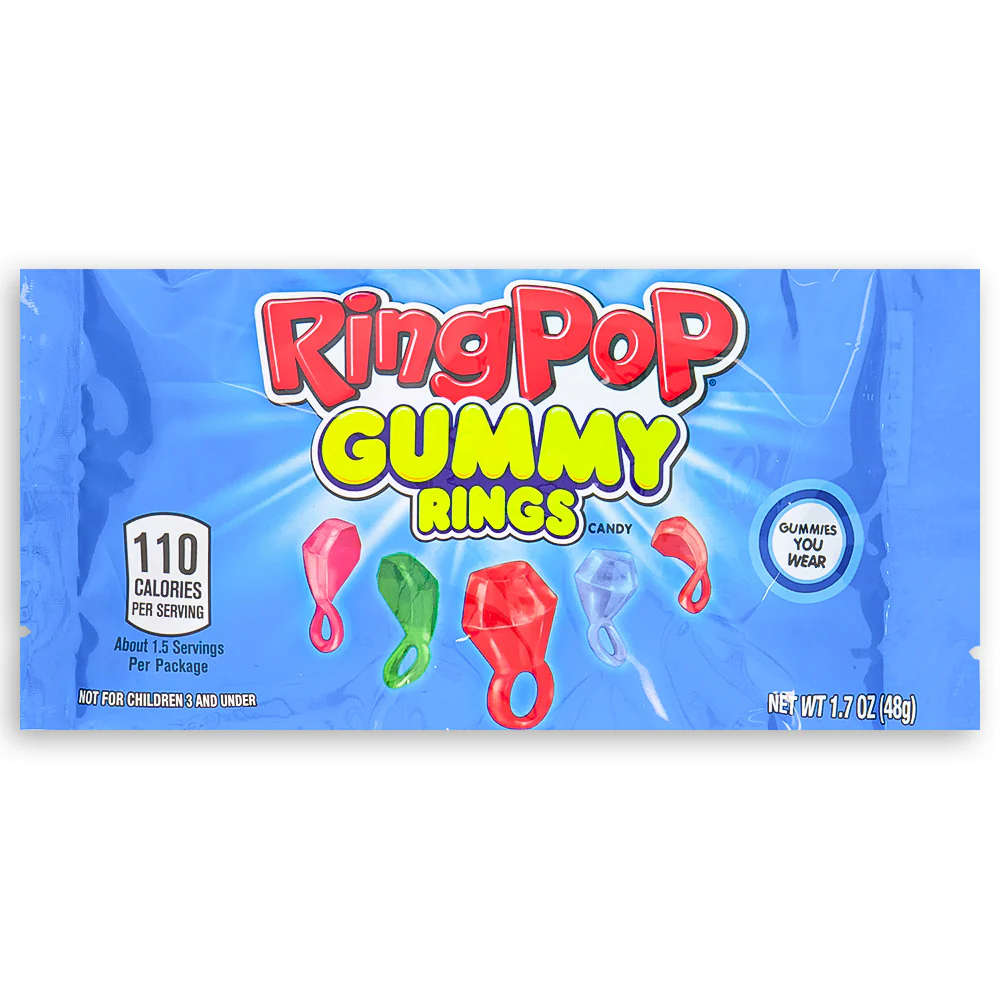 Ring Pop Gummy Rings- 1.7oz - Image 2