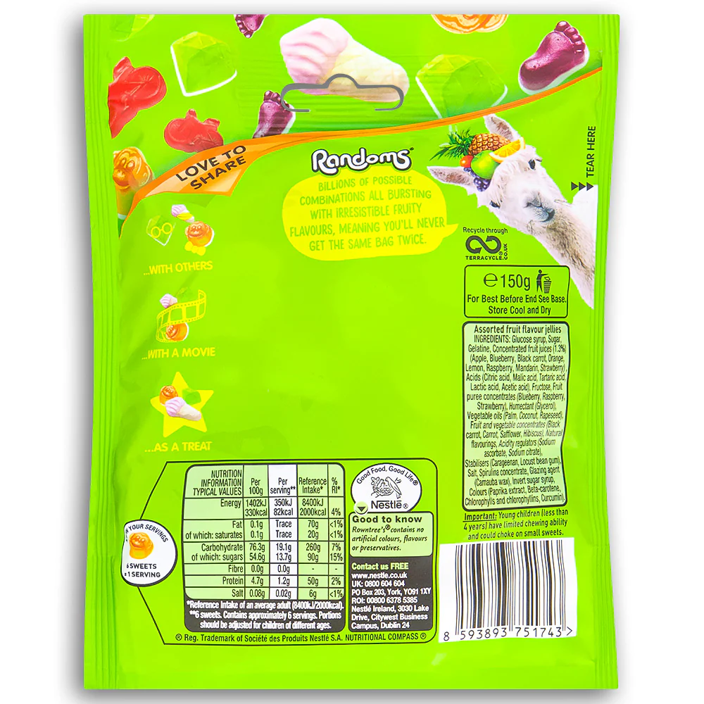 Rowntree's Randoms (UK) - 150g - Image 2