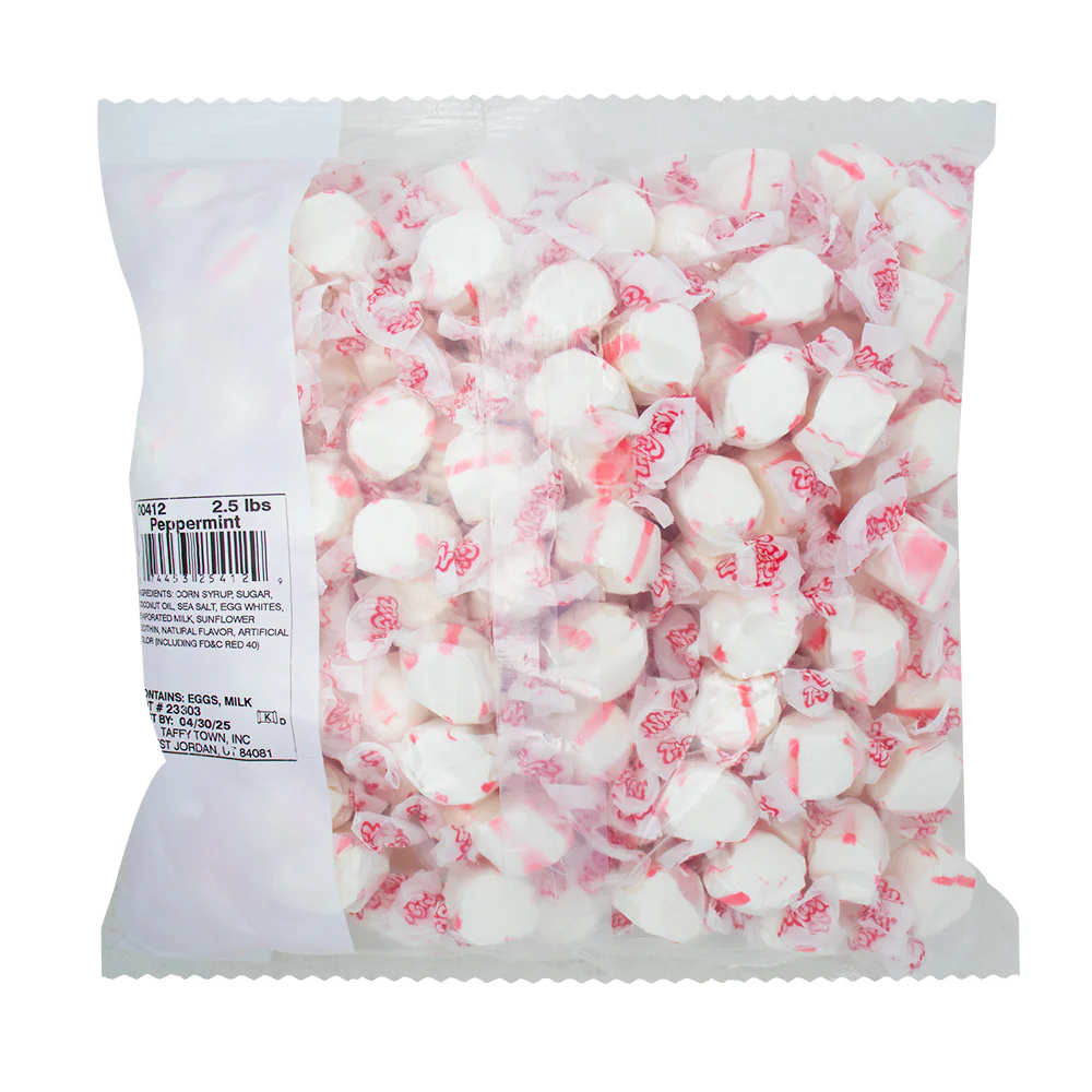 Salt Water Taffy Peppermint - 2.5lbs - Image 2