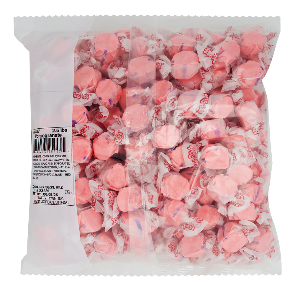 Salt Water Taffy - Pomegranate - 2.5lb - Image 2