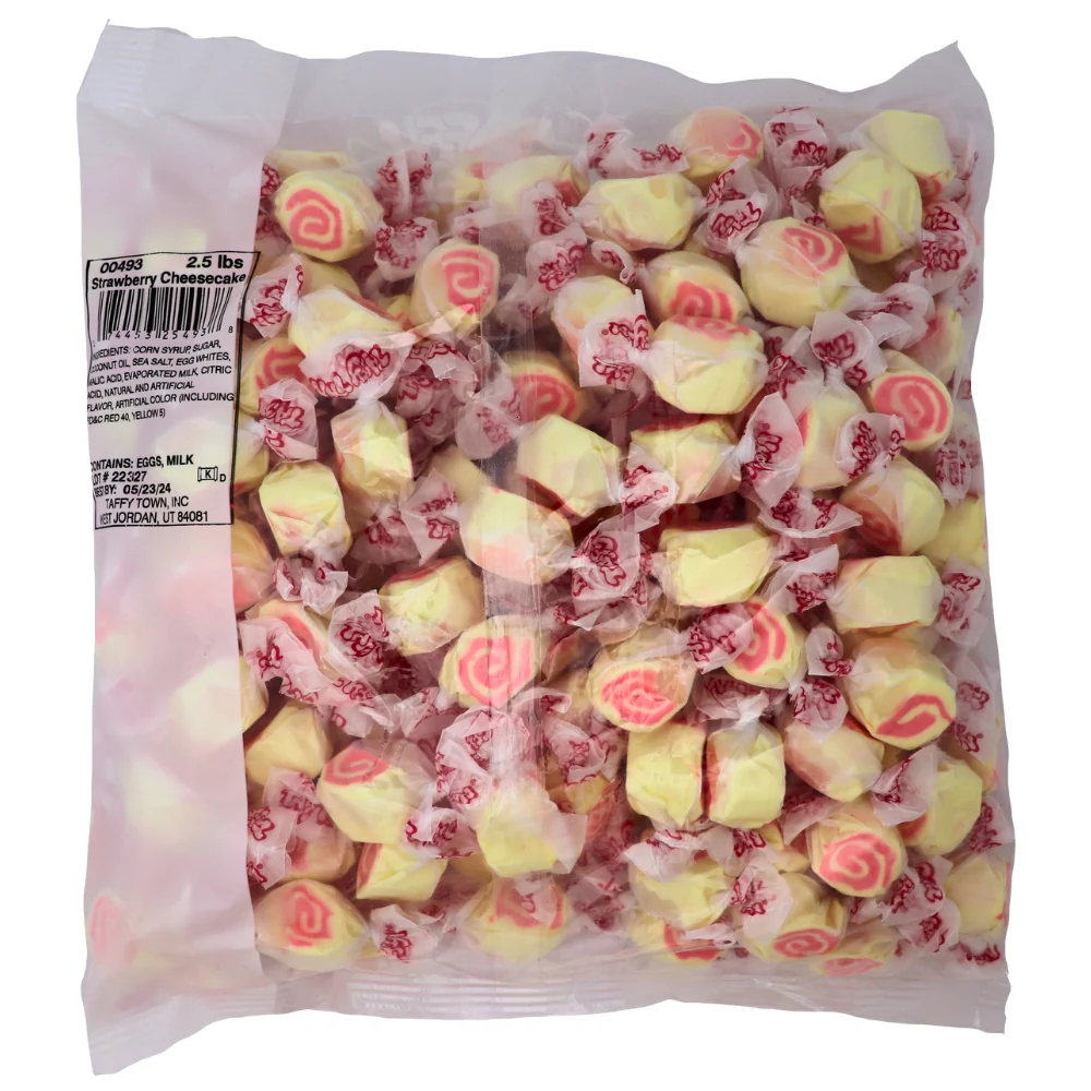 Salt Water Taffy Strawberry Cheesecake - 2.5lb - Image 2