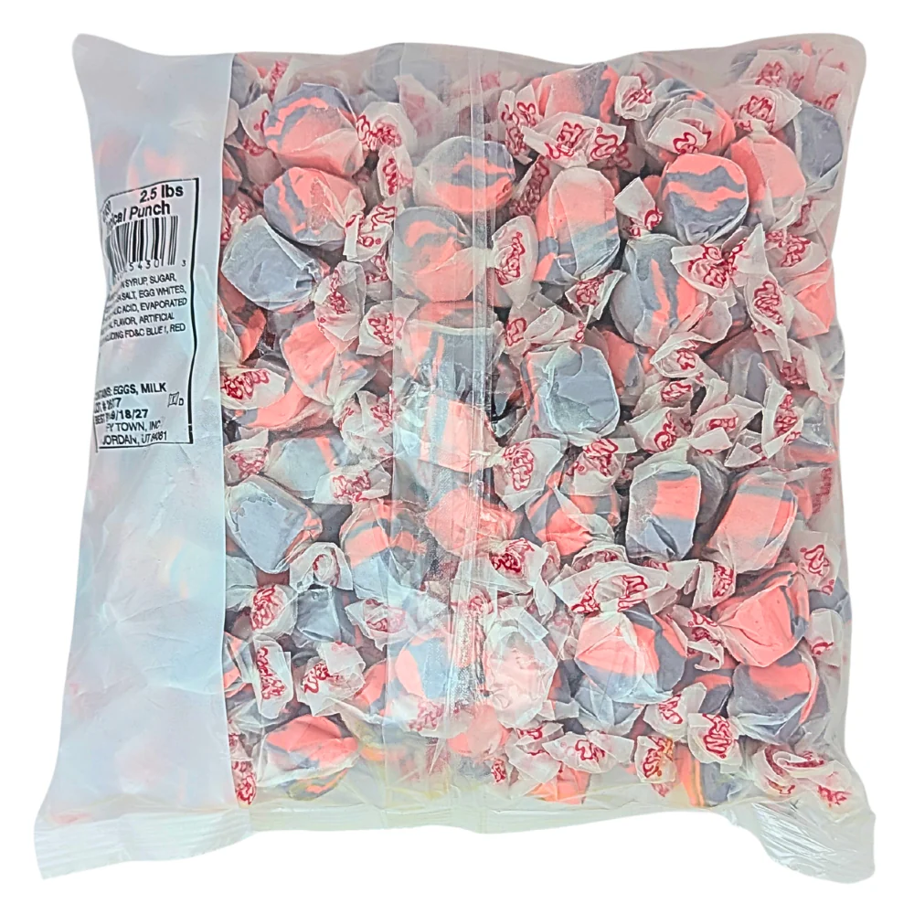 Salt Water Taffy Tropical Punch 2.5lb - 1 bag - Image 2