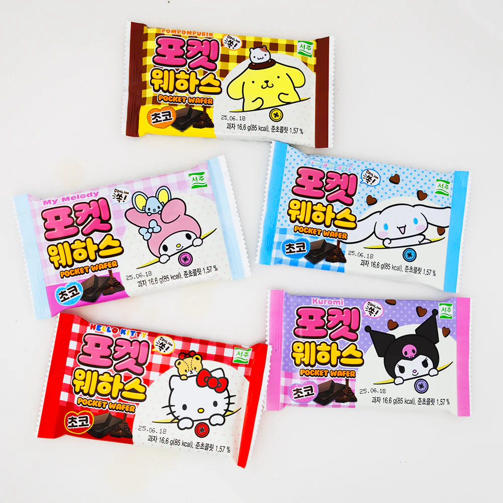 Sanrio Characters Pocket Wafer Chocolate (Korea) - 16.6g - Image 2