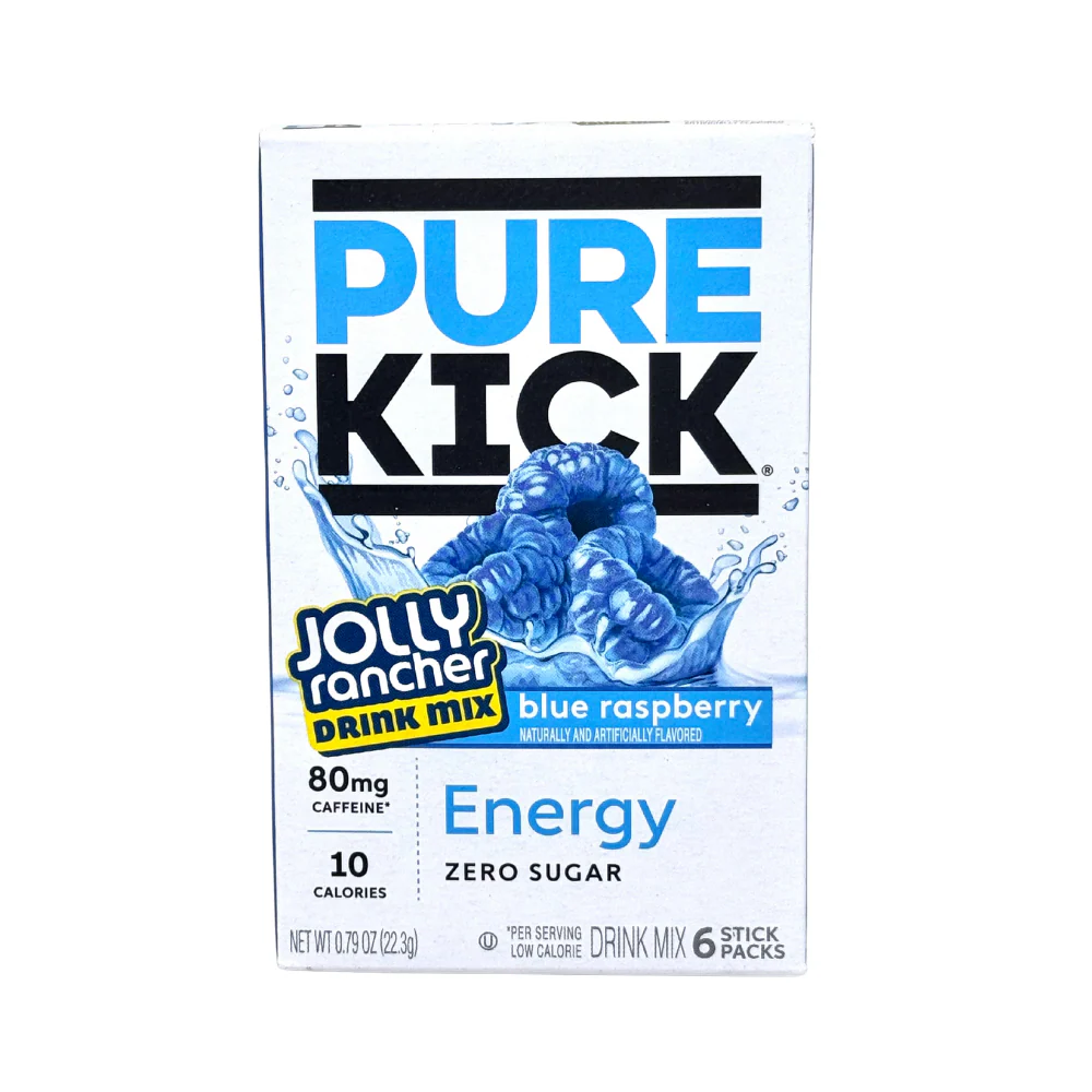 Singles To Go Pure Kick Energy Jolly Rancher Blue Raspberry (22.3g)