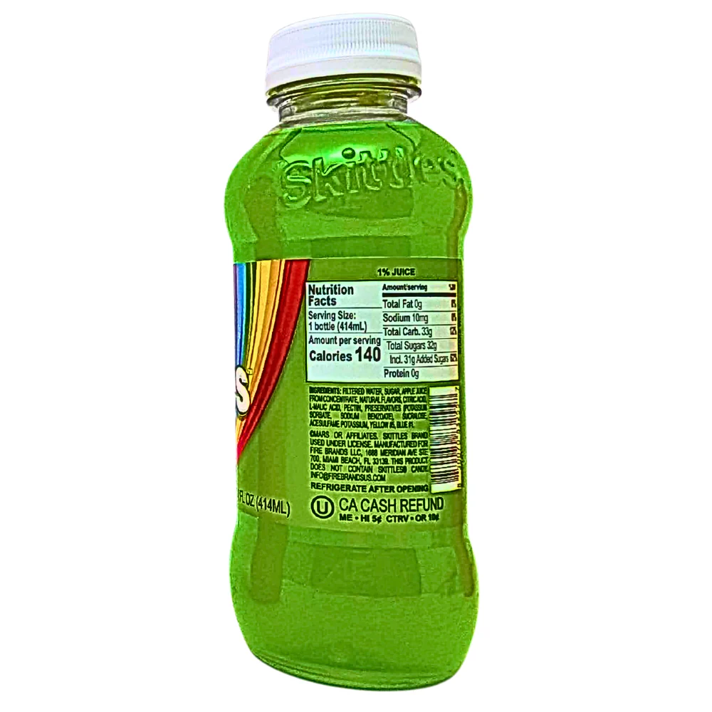 Skittles Lime Drink - 414mL - Image 2