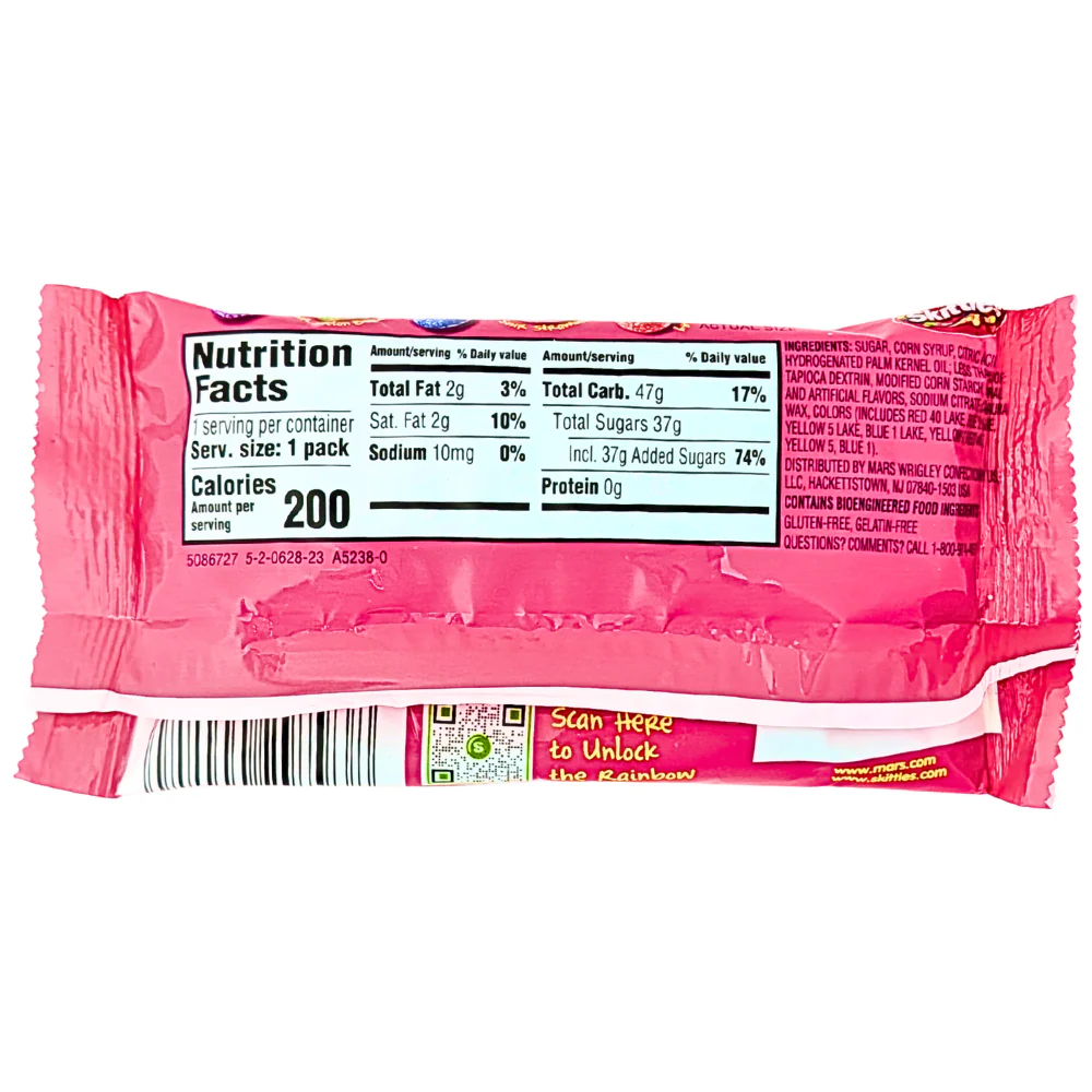 Skittles Sour Wild Berry - 1.8oz - Image 2