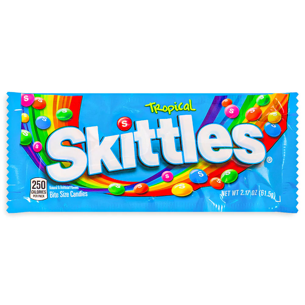 Skittles Tropical Candies - 61.5g - Image 2