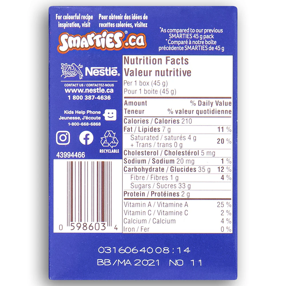 Smarties Candy - 45g - Image 3