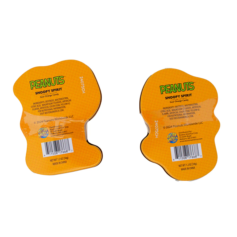Snoopy Spirit Tin Sour Orange Candy - 10oz - Image 3