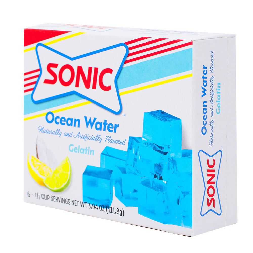 Sonic Ocean Water Gelatin - 3.94oz - Image 2