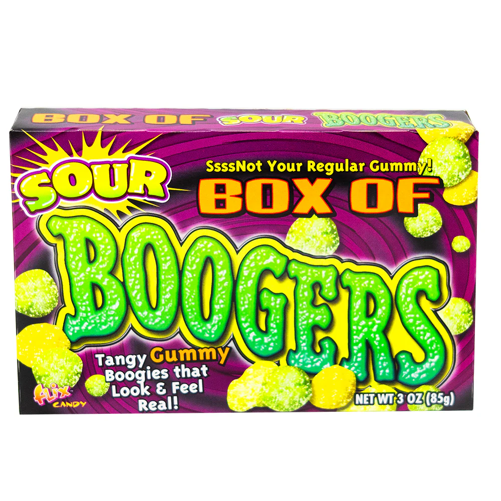 Sour Box of Boogers - 3.25oz