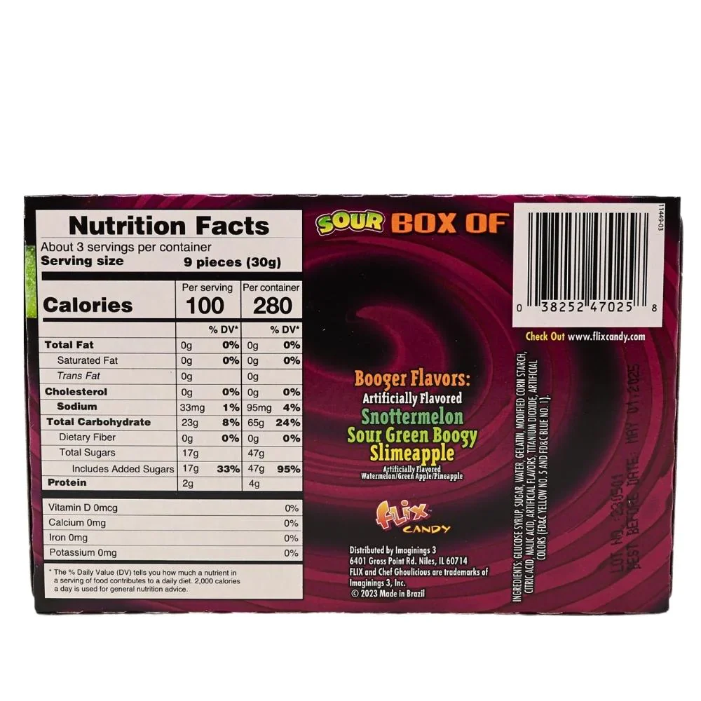 Sour Box of Boogers - 3.25oz - Image 5