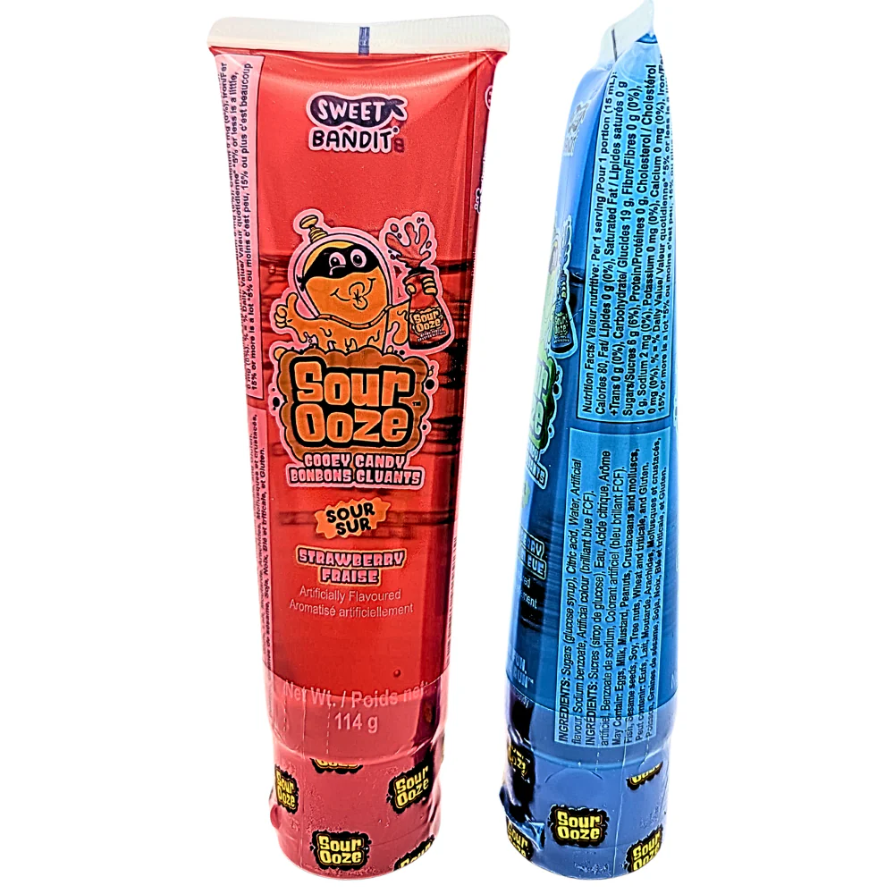 Sour Ooze Tube Candy Gel - 4 oz. - Image 2