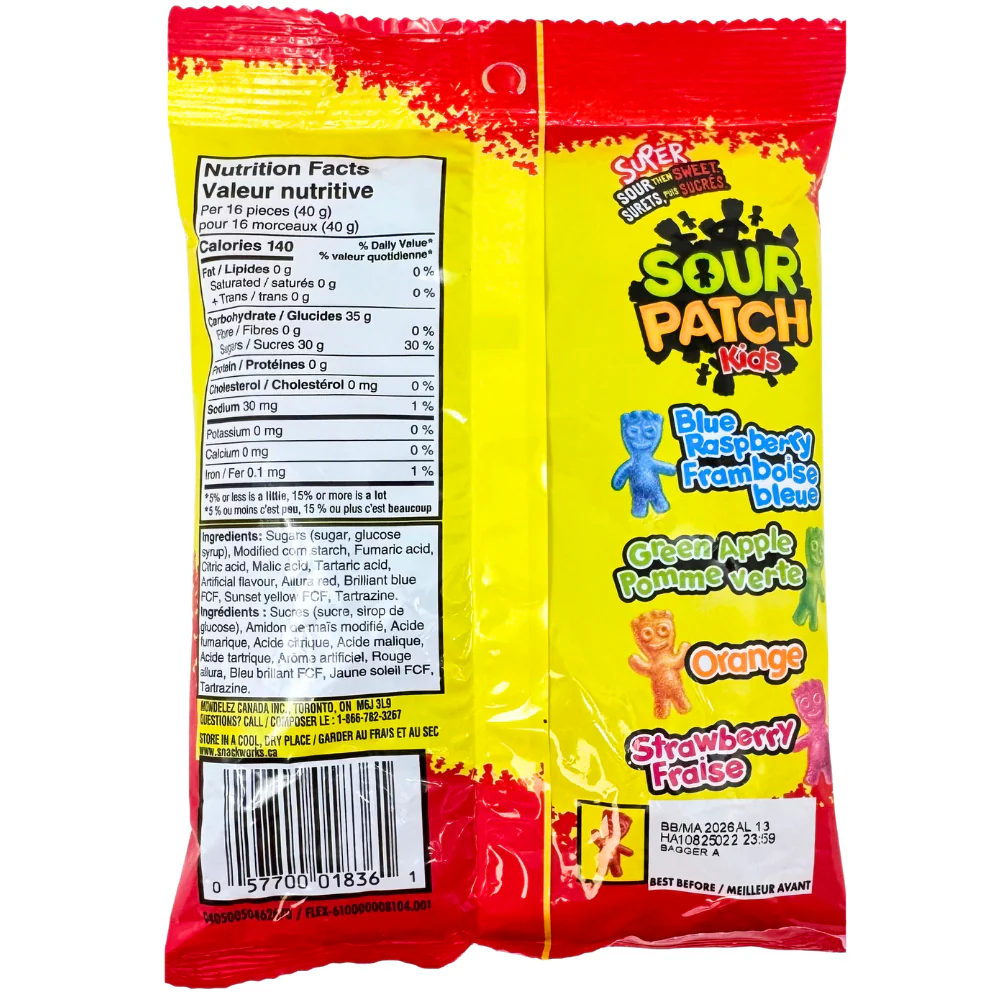 Sour Patch Kids Extreme - 150g - Image 2