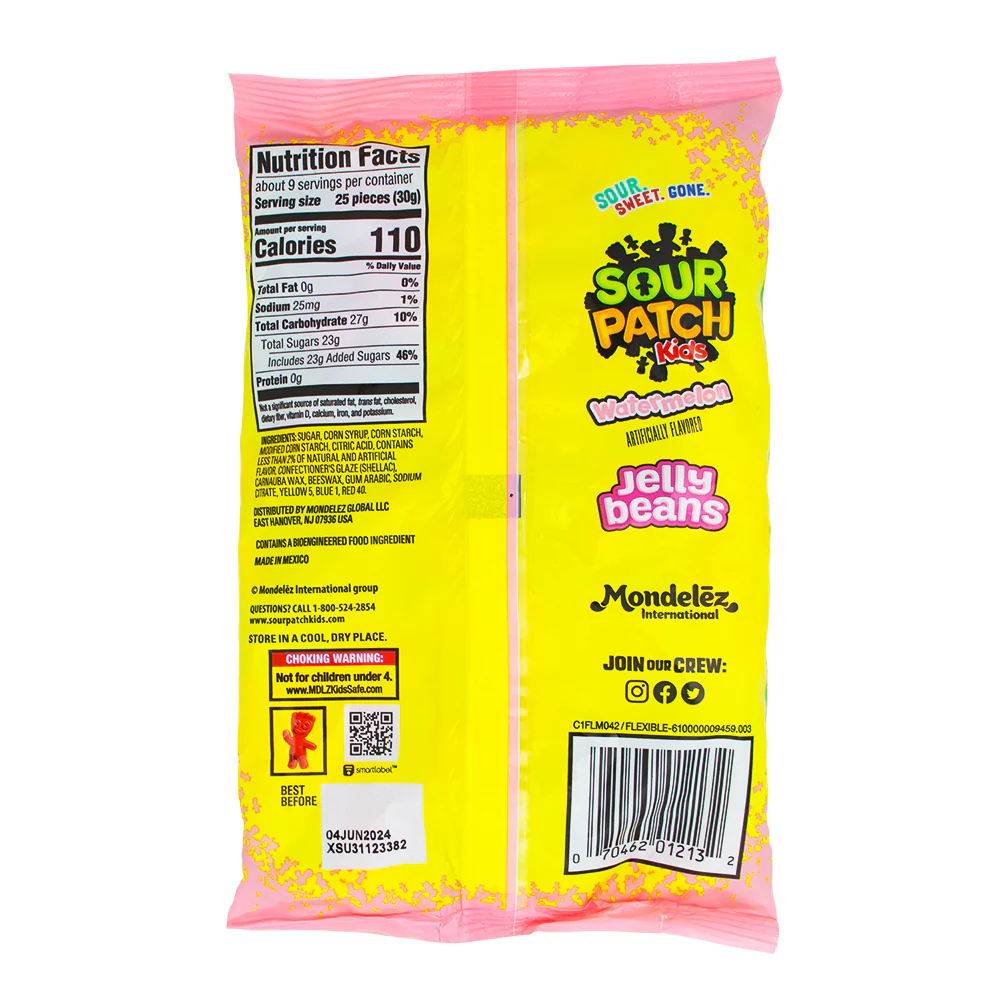Sour Patch Kids Watermelon Jelly Beans - 10oz - Image 2